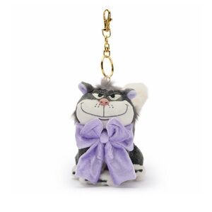 Lucifer Plush Keychain Bag Charm- Cinderella- 5 1/4"- Japan Disney
